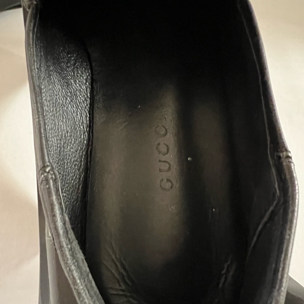 GUCCI Brixton Horsebit Convertible Black Loafer - Picture 10 of 10